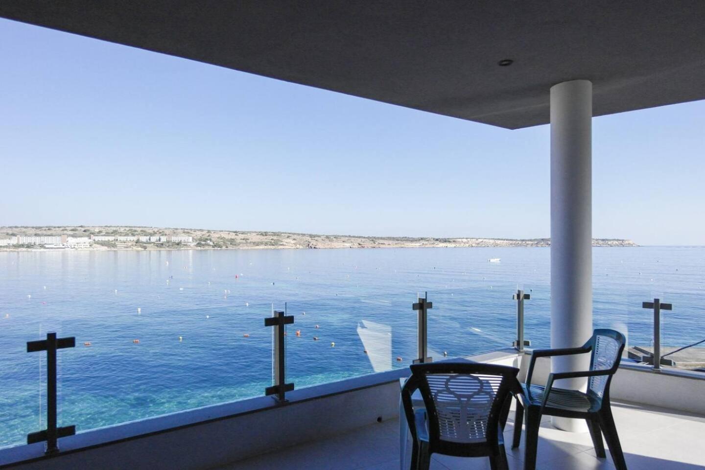 Mel 2 2Bed Seaview In Ghadira By Homely Mellieha Bagian luar foto